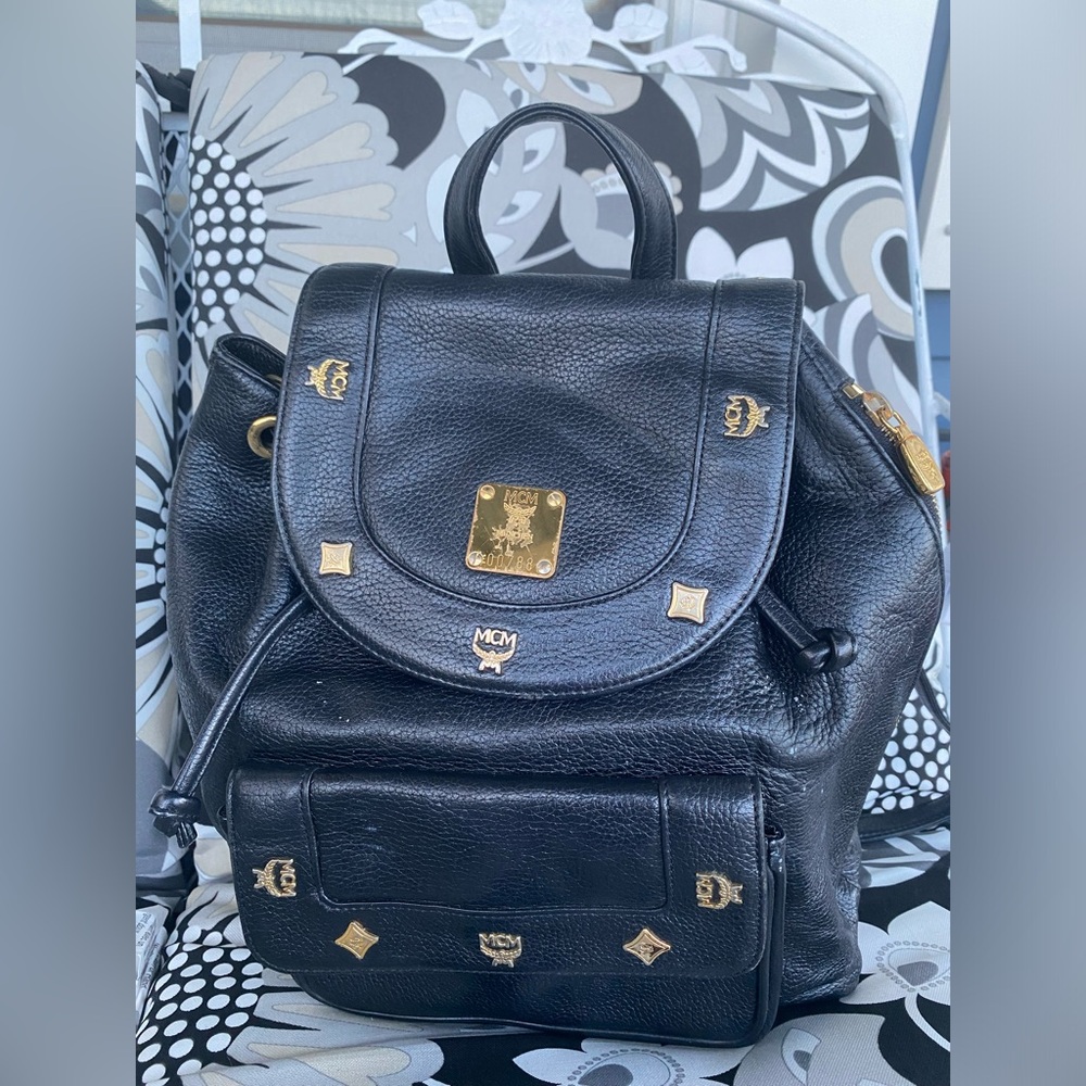 AUTH MCM BACKPACK